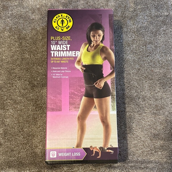 Gold's Gym Black Waist Trimmer - Picture 1 of 2